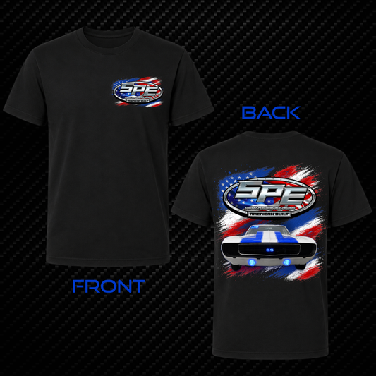 SPE American Muscle Black T-Shirt