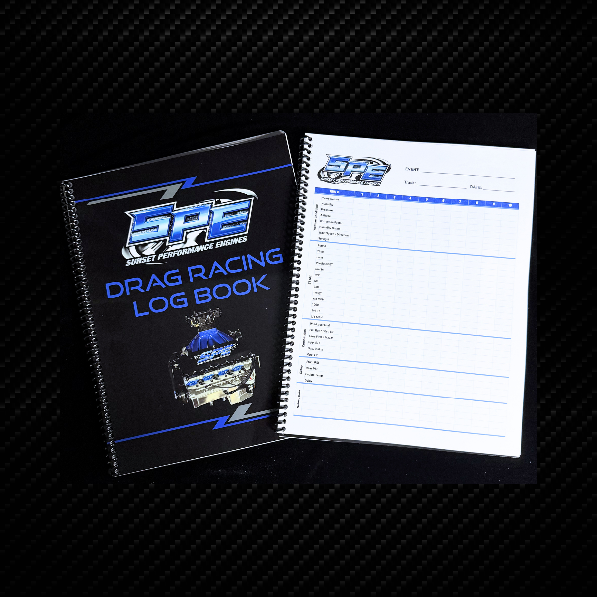SPE Drag Racing Log Book