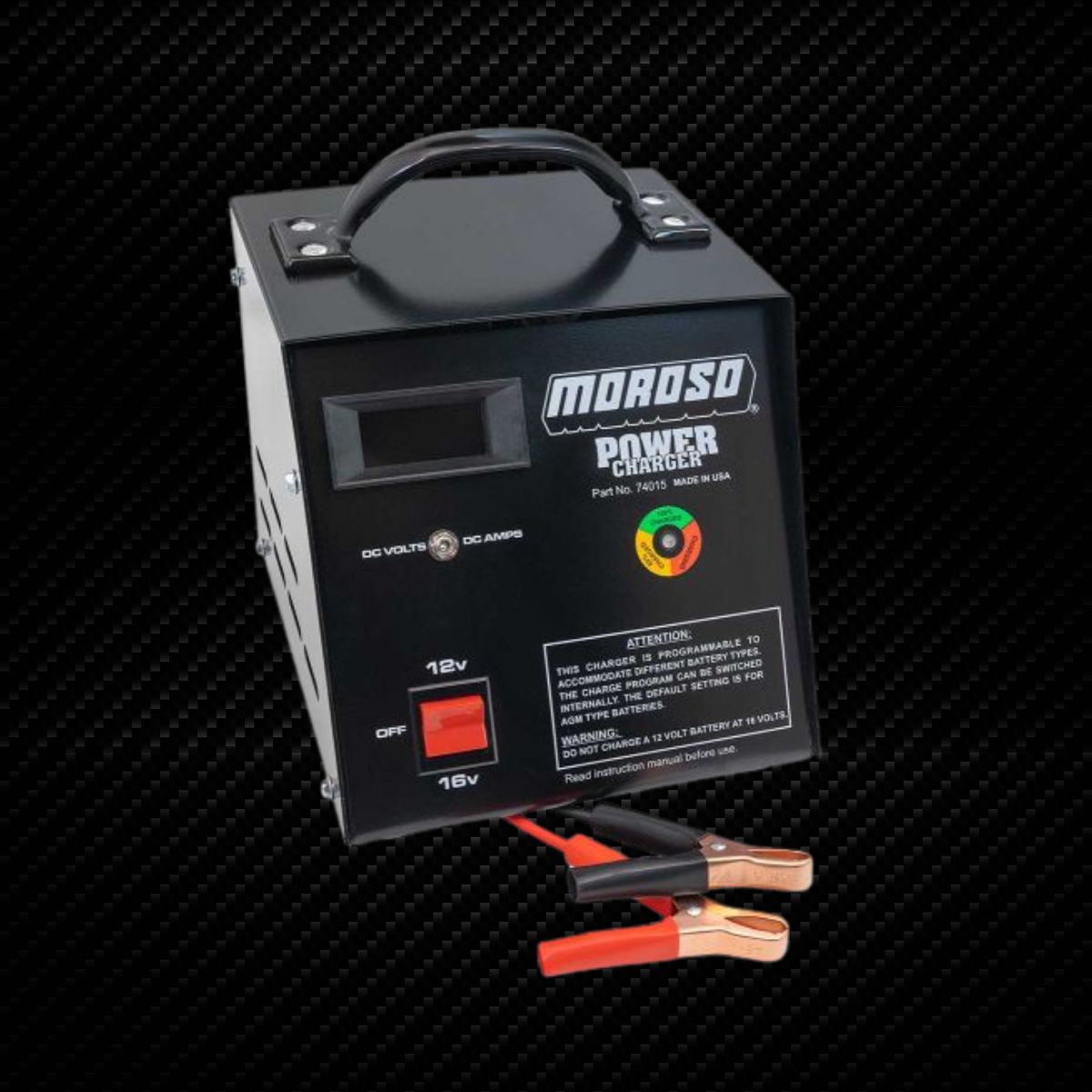 Moroso Battery Charger 12V/16V 25 AMP