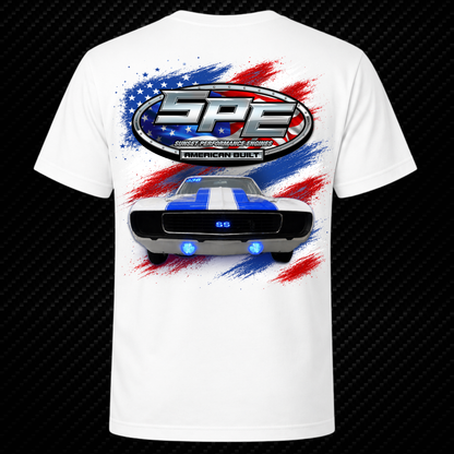 SPE American Muscle White T-Shirt
