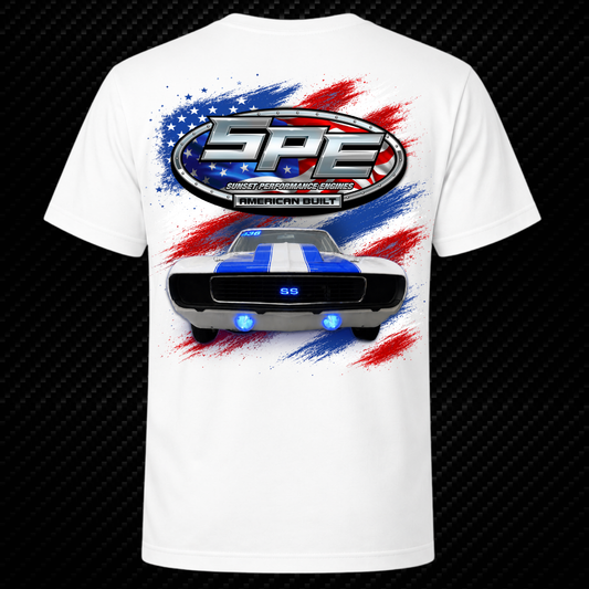 SPE American Muscle White T-Shirt