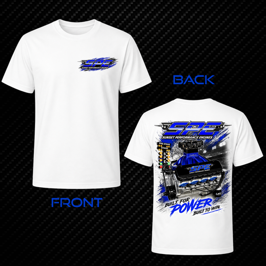SPE BMF'R Engine White T-Shirt