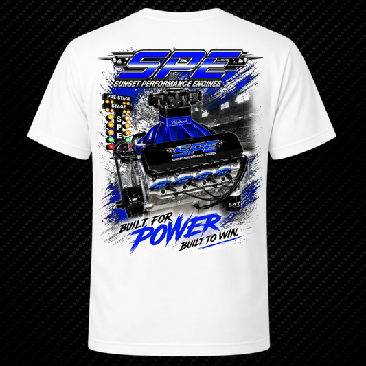 SPE BMF'R Engine White T-Shirt
