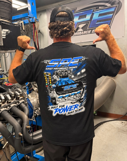 SPE BMF'R Engine Black T-Shirt