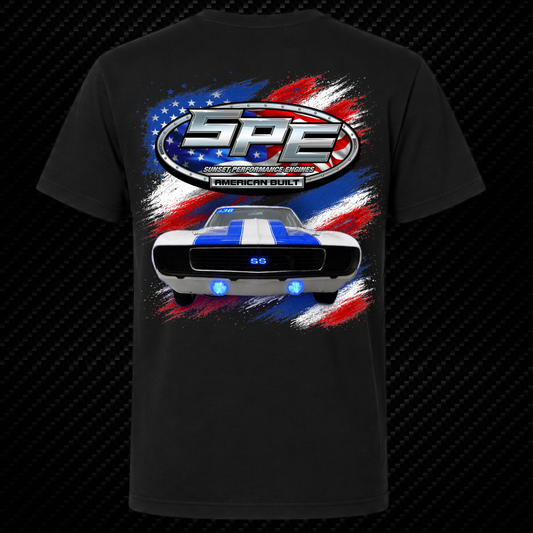 SPE American Muscle Black T-Shirt