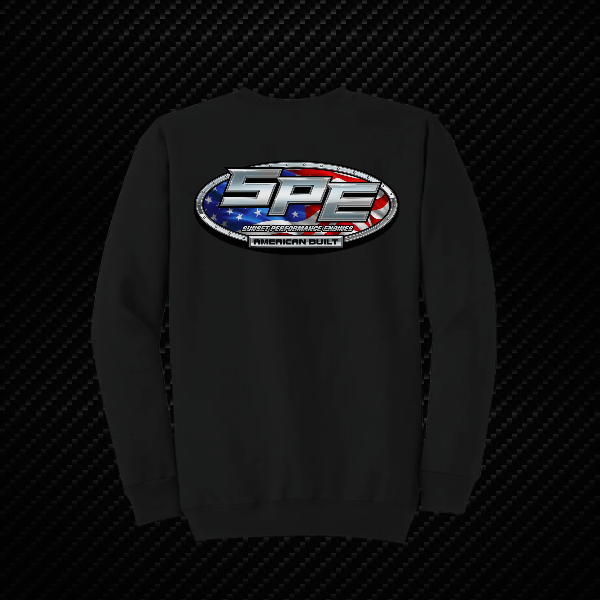 SPE American Built Crewneck Sweatshirt – Jet Black