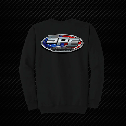 SPE American Built Crewneck Sweatshirt – Jet Black