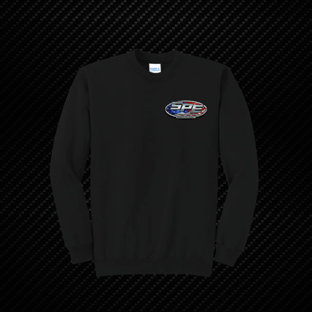 SPE American Built Crewneck Sweatshirt – Jet Black