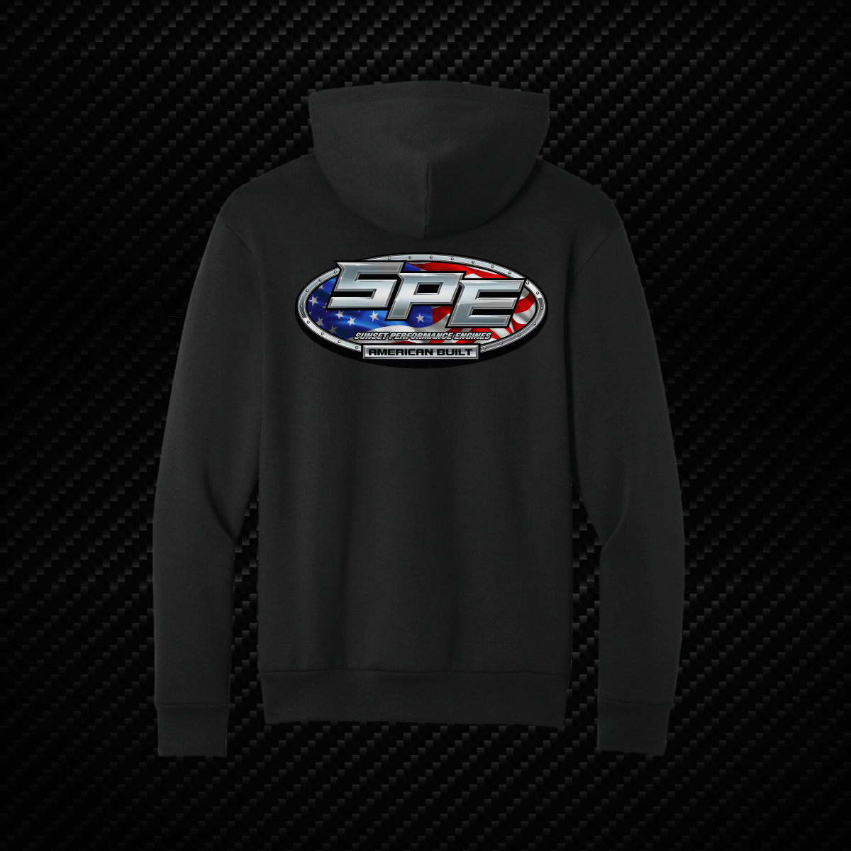 SPE American Built Hoodie – Jet Black