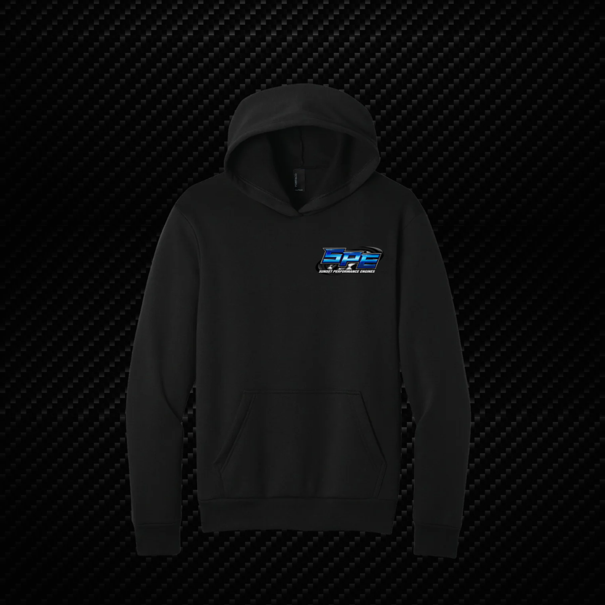 SPE Classic Logo Hoodie – Jet Black