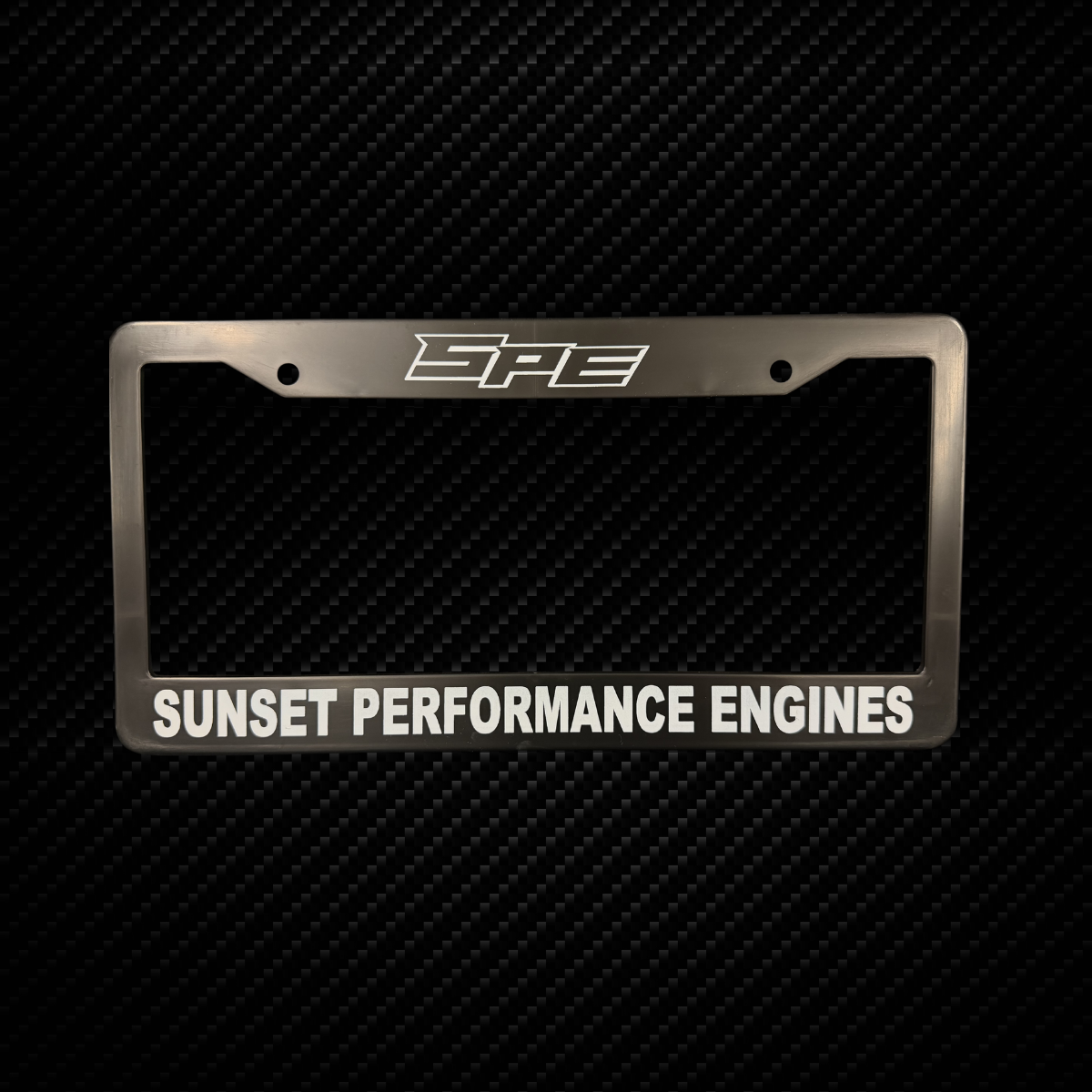 SPE License Plate Cover