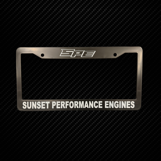 SPE License Plate Cover